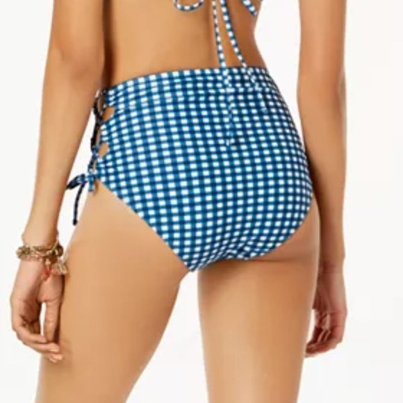 NWT Hula Honey High Waisted Lace Up Bikini Bottom - Picture 2 of 3